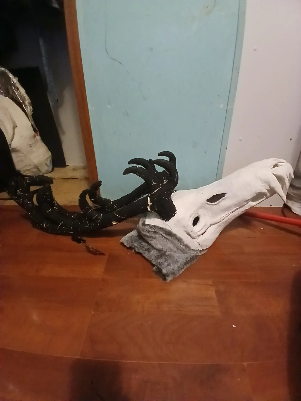 Handmade Wendigo Mask - Unique for Cosplay, Halloween, or Prop!